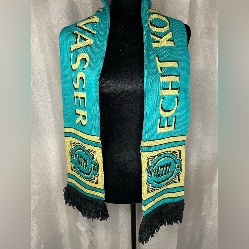 Rare 4711 Cologne Echt Kolnisch Wasser Perfume Scarf